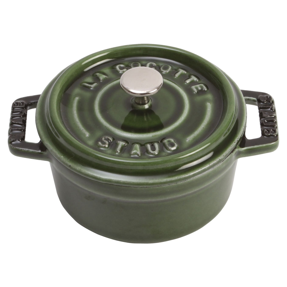 STAUB - Cocotte redonda - 10 cm - Albahaca image 0
