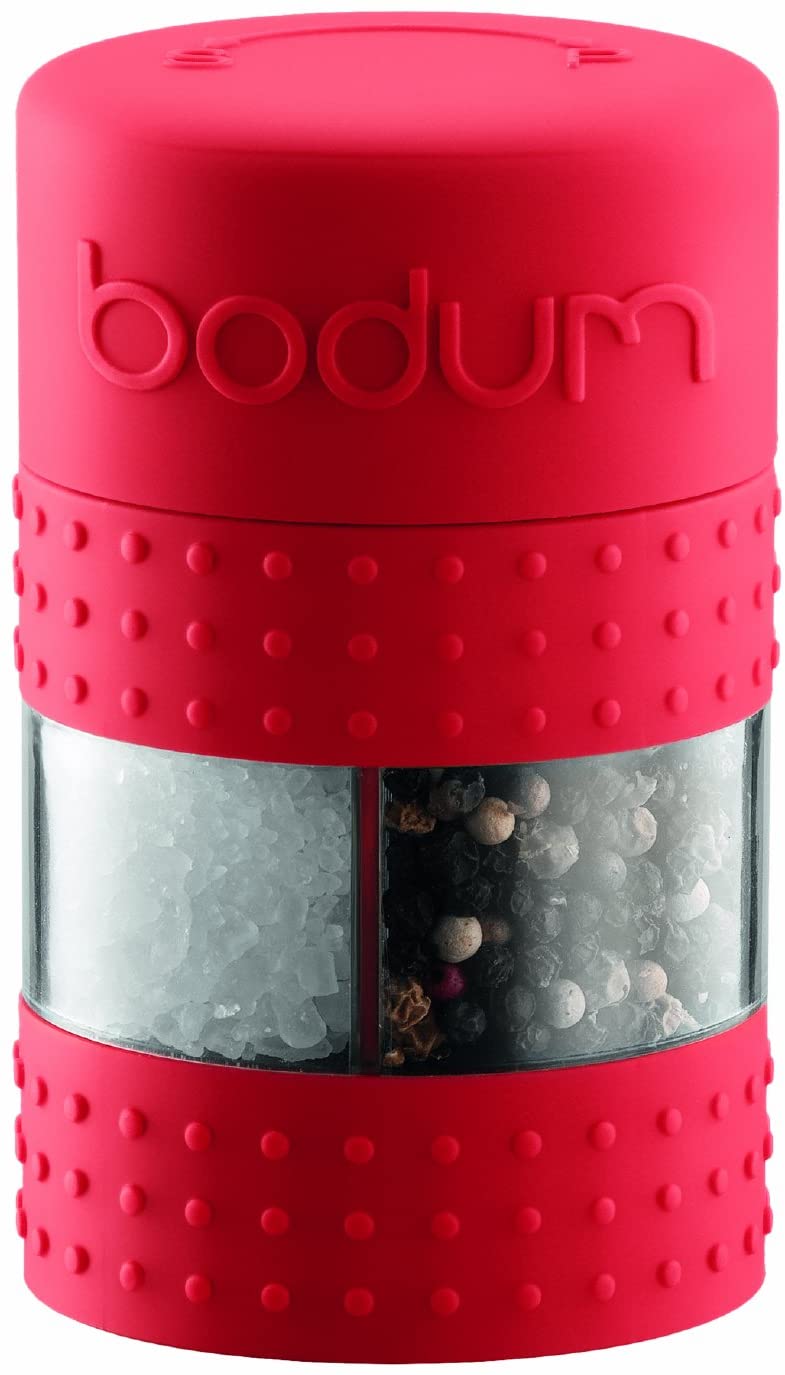 BODUM - Molinillo de sal y pimienta rojo image 0