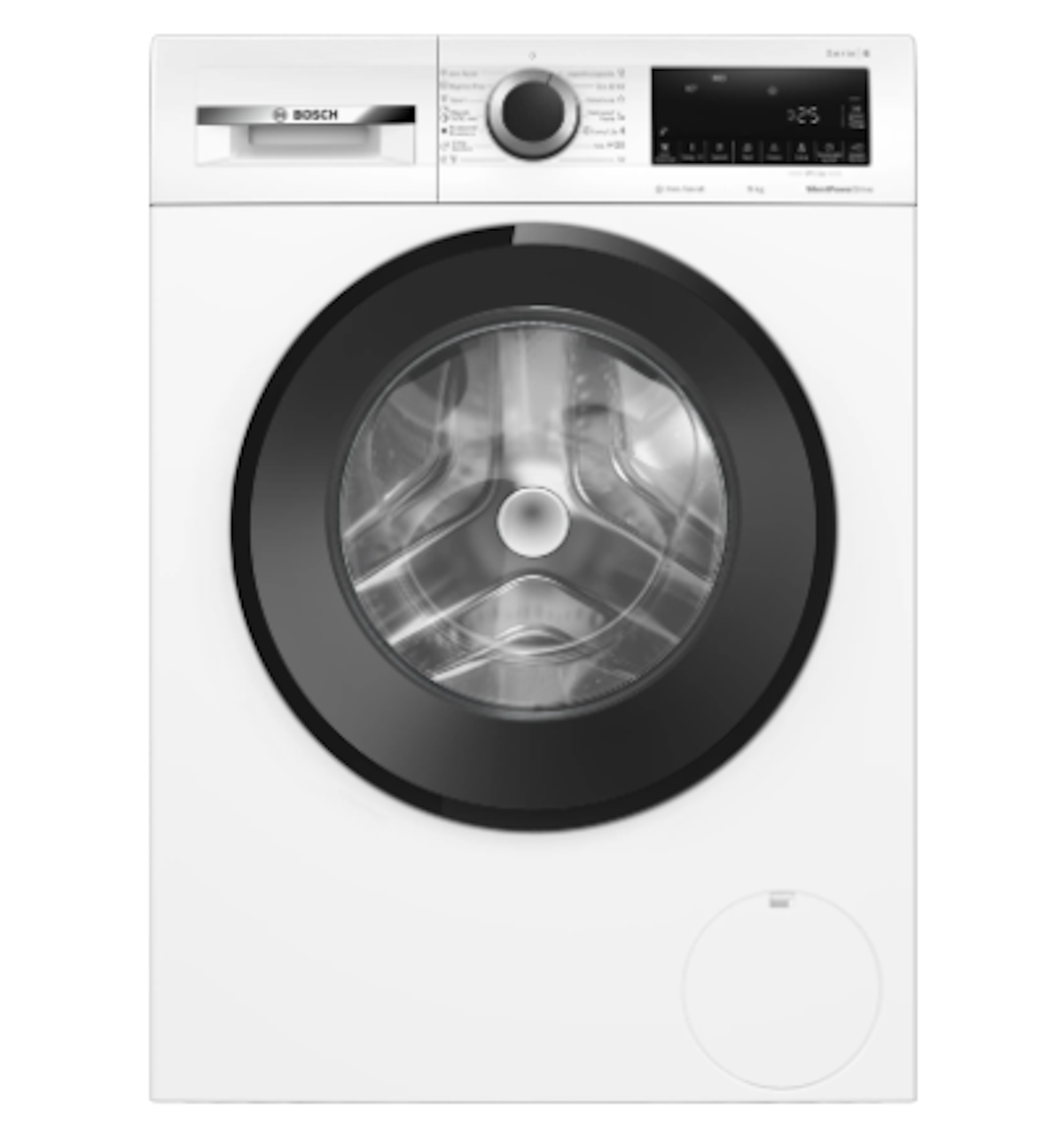 Bosch-60Cm Serie 6 Con Capacidad De 9 Kg Y 1 400 Rpm, Eficiencia Energética Clase A, Activewater Plus, Speedperfect E Iron Assist, Y Un Nivel De Ruido De 71 Db(A)