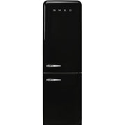 SMEG – Refrigerador 50’s Retro Style 24" – Doble puerta, Negro image 0