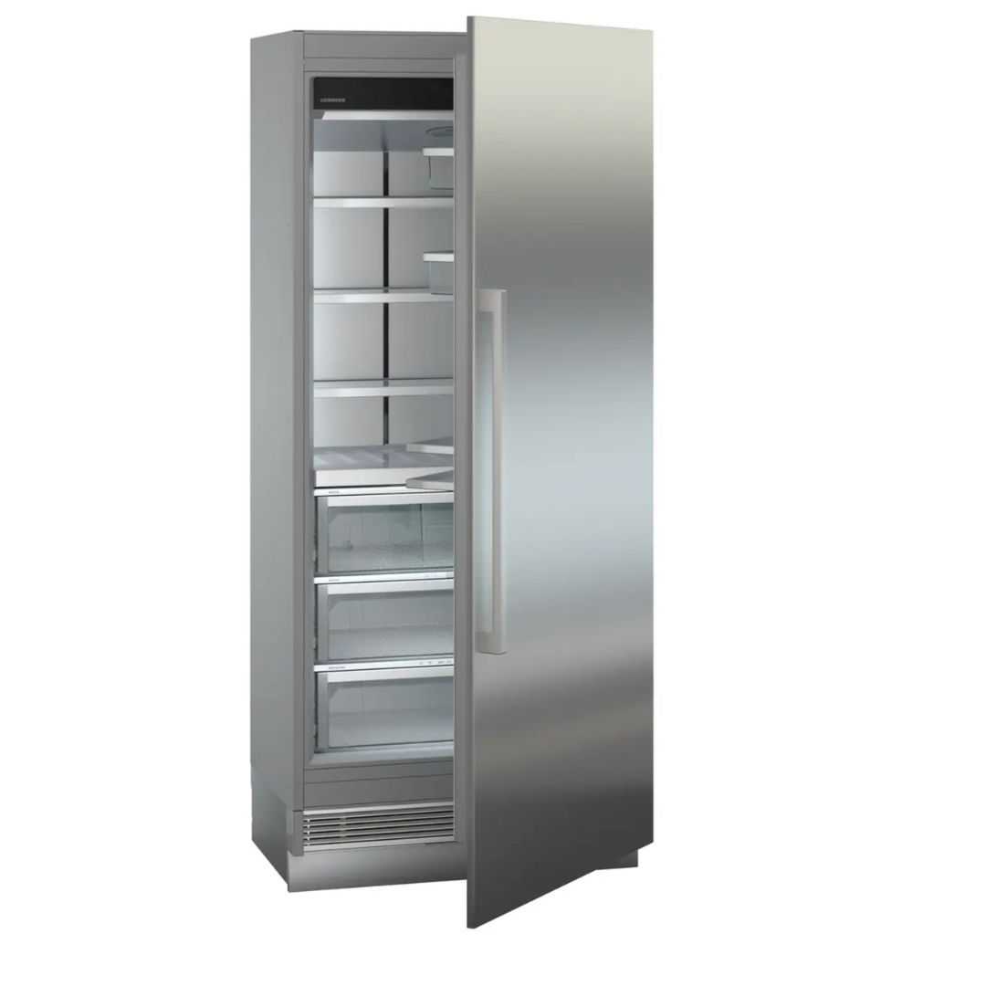 LIEBHERR - Columna de refrigerador completamente integrada Monolith de 36", Biofresh, dispensador de agua InfinitySpring, listo para panel - Altura 84"