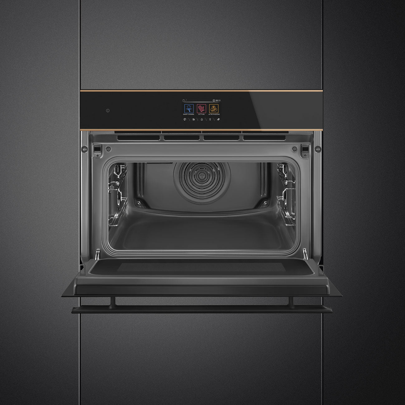 SMEG - Horno Combi de Microondas Dolce Stil Novo de 60cm/24" Wi-Fi, 60Hz image 1