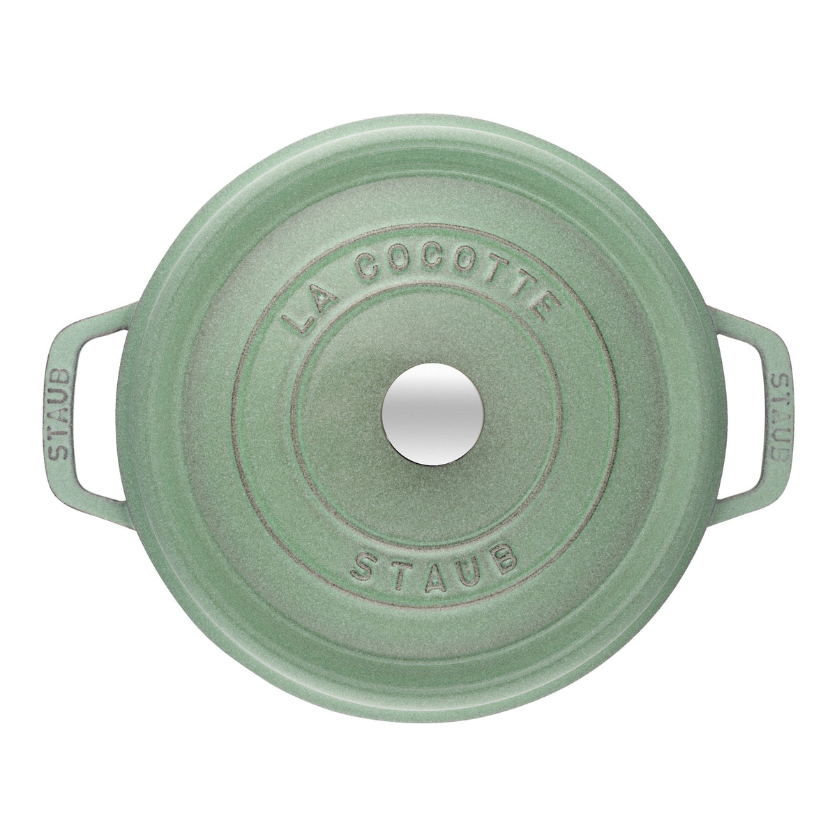 STAUB - Cocotte Redonda de 28cm en Verde Salvia image 5