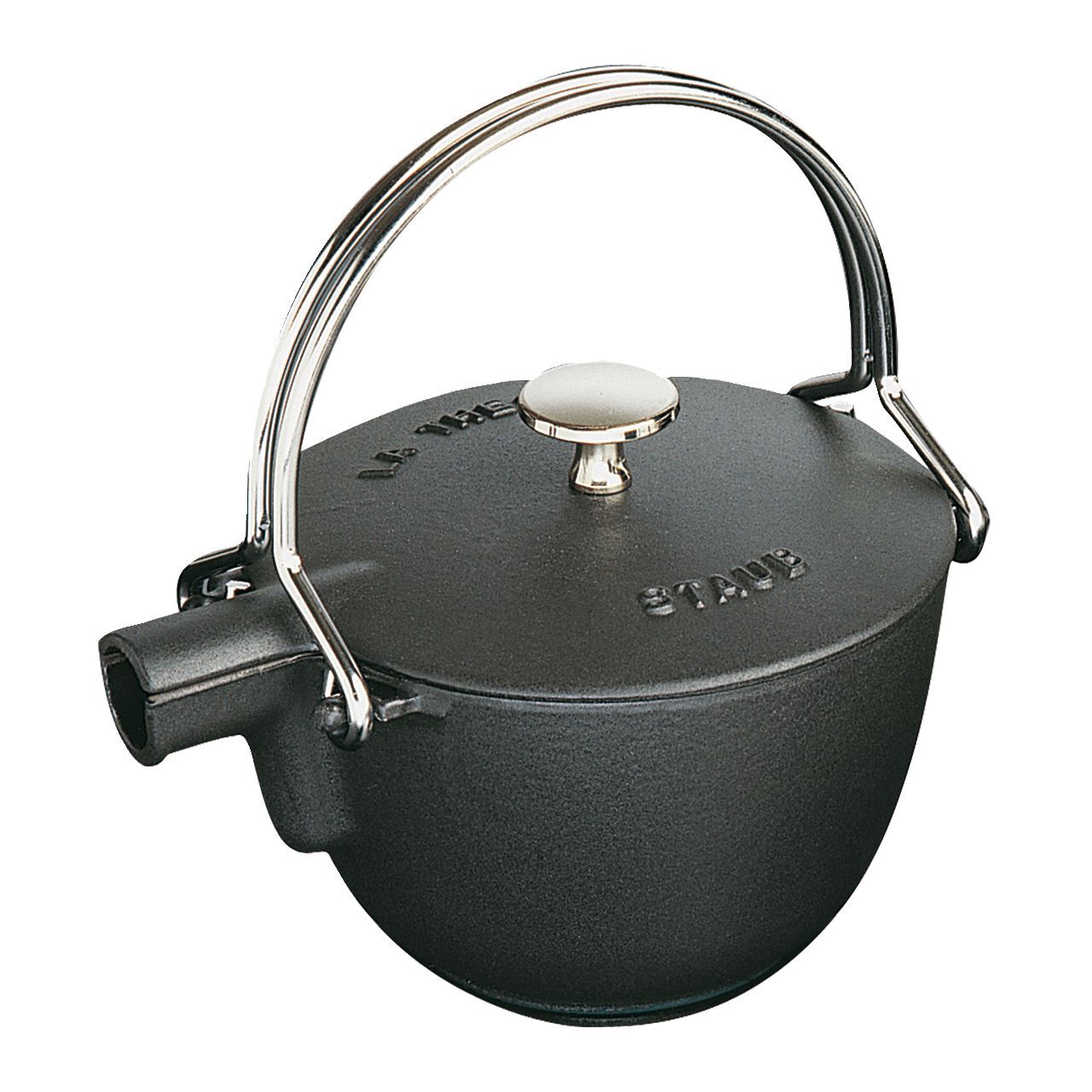 STAUB - Tetera redonda - 16,5 cm - Negro image 0