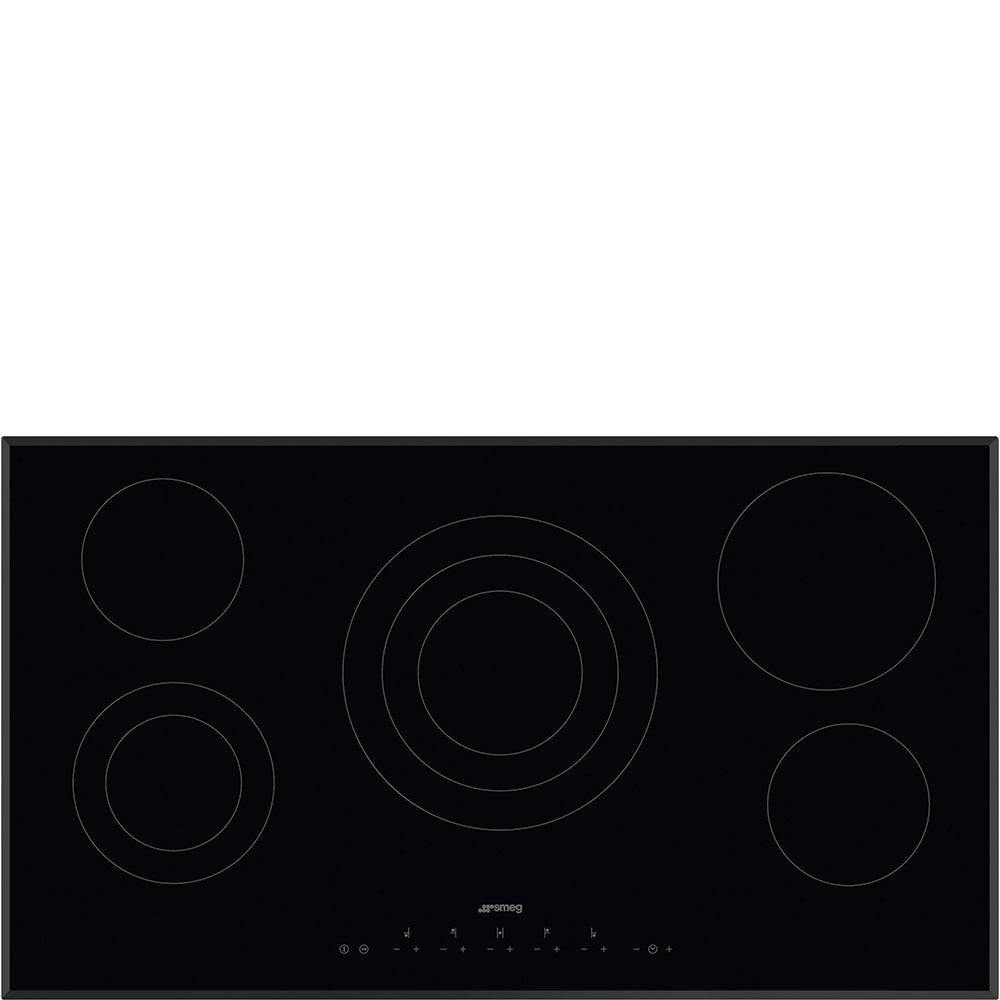 SMEG - Plantilla de Vidrio Cerámico con Control Táctil, Cristal - 90 cm image 0