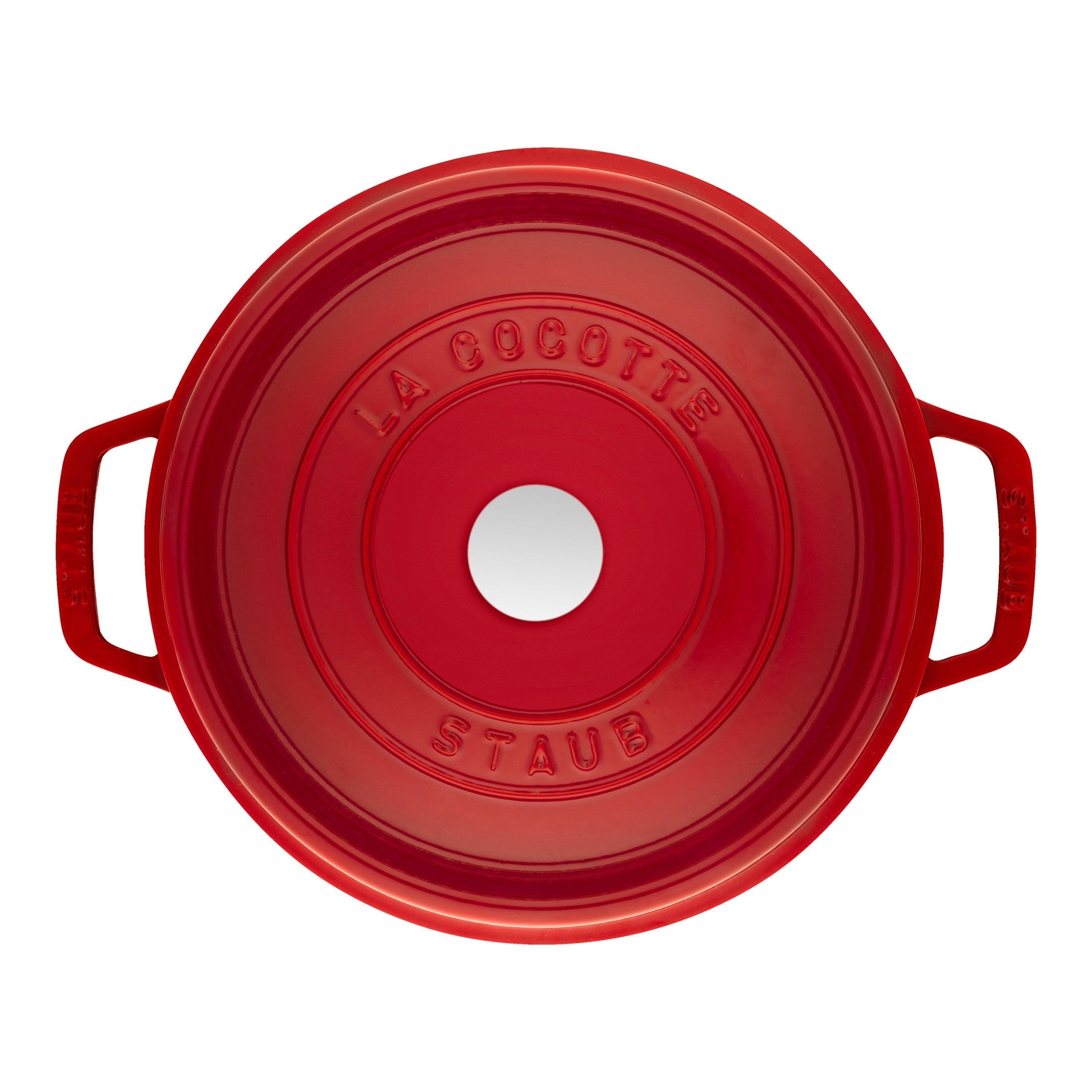 STAUB - Cocotte Redonda de 24cm en Color Cereza image 5