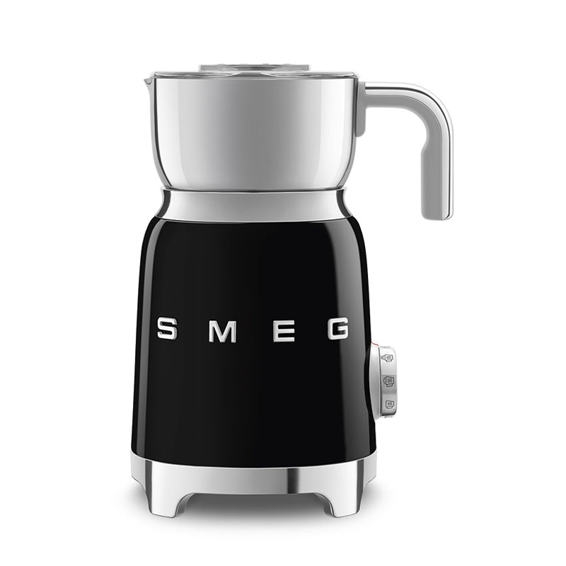 SMEG - Espumador de Leche Estilo Retro 50's - Negro image 0