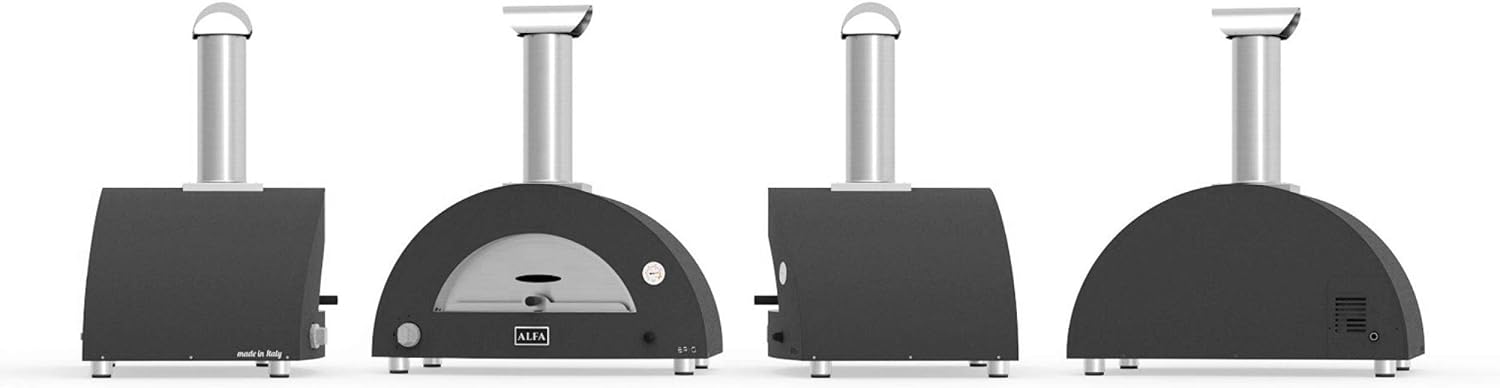 ALFA FORNI - Horno de Gas Plata y Negro image 3