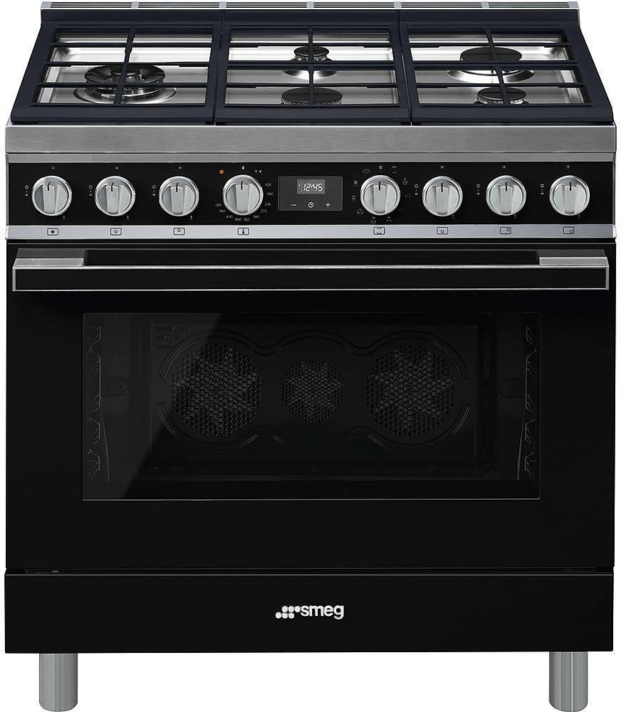 SMEG - Cocina Dual-Fuel Portofino con 5 Quemadores - 36" image 2