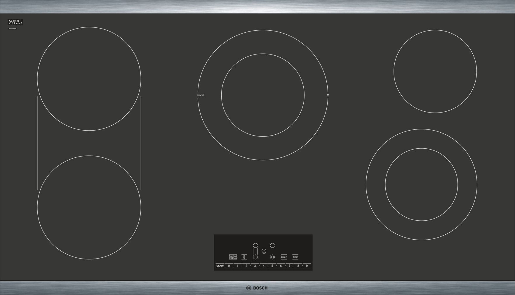 BOSCH - Plantilla eléctrica Serie 800 - 36" image 0