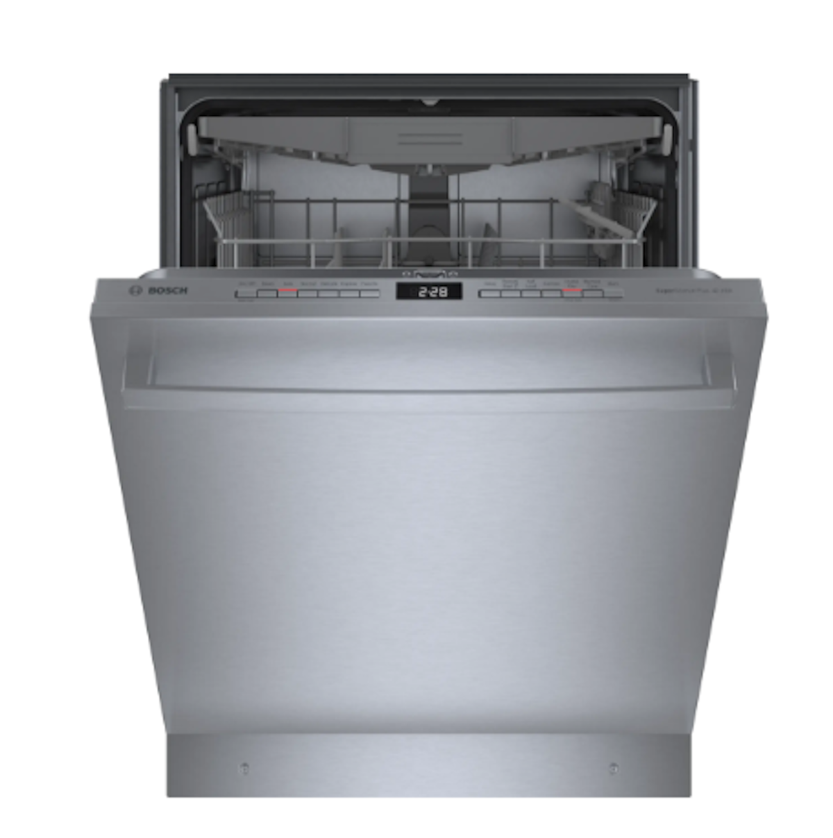 Bosch-800 24" Bar Hndl, 6/5 Cycles, 42 Dba, Hm Cnnct, Stndrd 3Rd Rck, Crystaldry, Infolight - Ss