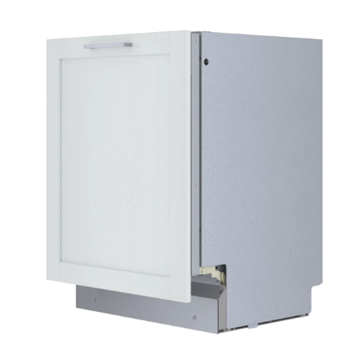 Bosch-800 24" Cust Panel, 6/5 Cycles, 42 Dba, Hm Cnnct, Stndrd 3Rd Rck, Crystaldry, Infolight - Cp