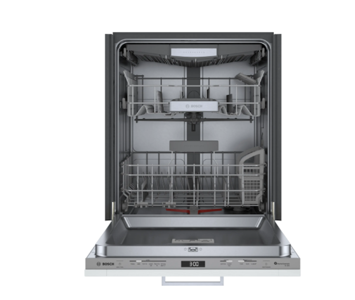 Bosch-800 Custom Panel Hndl, 5/4 Cycles, 42 Dba, Flex 3Rd Rck, Infolight, Crystaldry - Cp