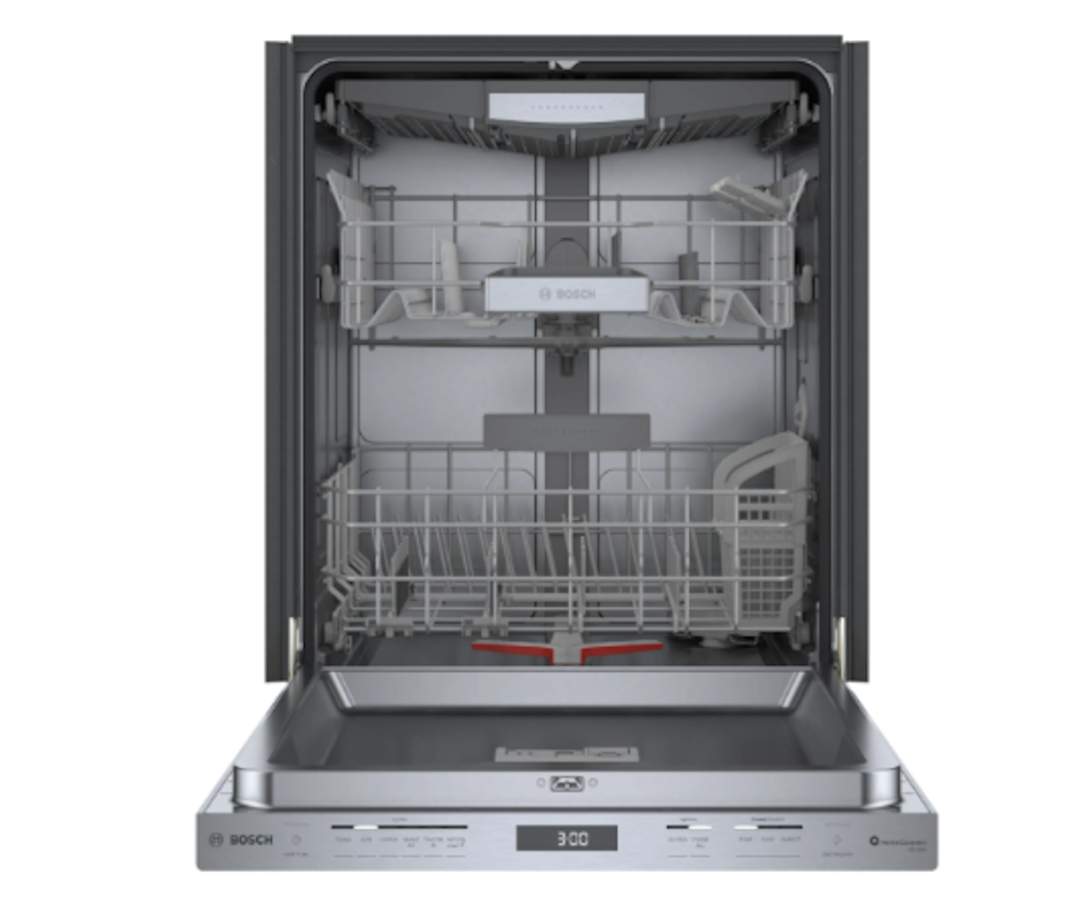 Bosch-800 Pckt Hndl, 5/4 Cycles, 42 Dba, Flex 3Rd Rck, Infolight, Crystaldry - Ss