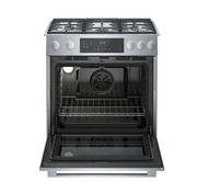 Bosch-800 Series, All-Gas Slide-In Range, Stainless Steel