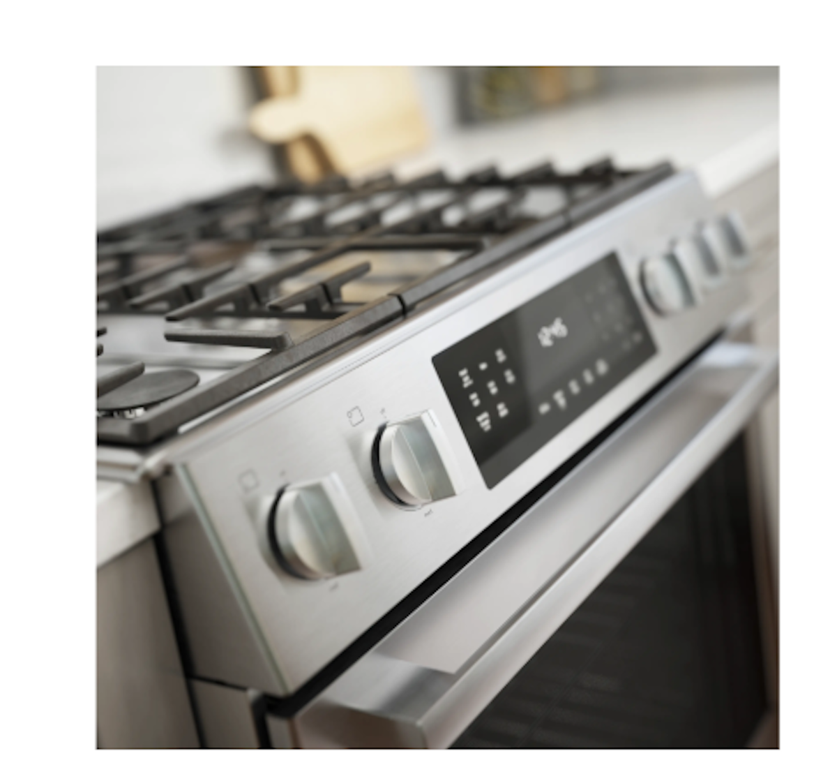 Bosch-800 Series, All-Gas Slide-In Range, Stainless Steel