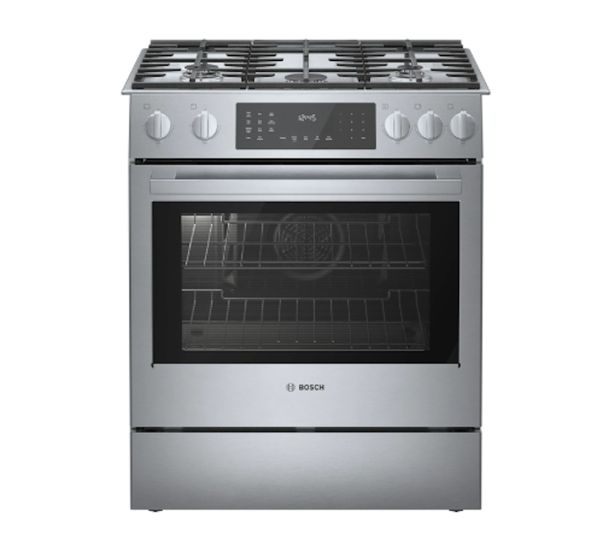 Bosch-800 Series, Dual-Fuel Slide-In Range, Stainless Steel, Us