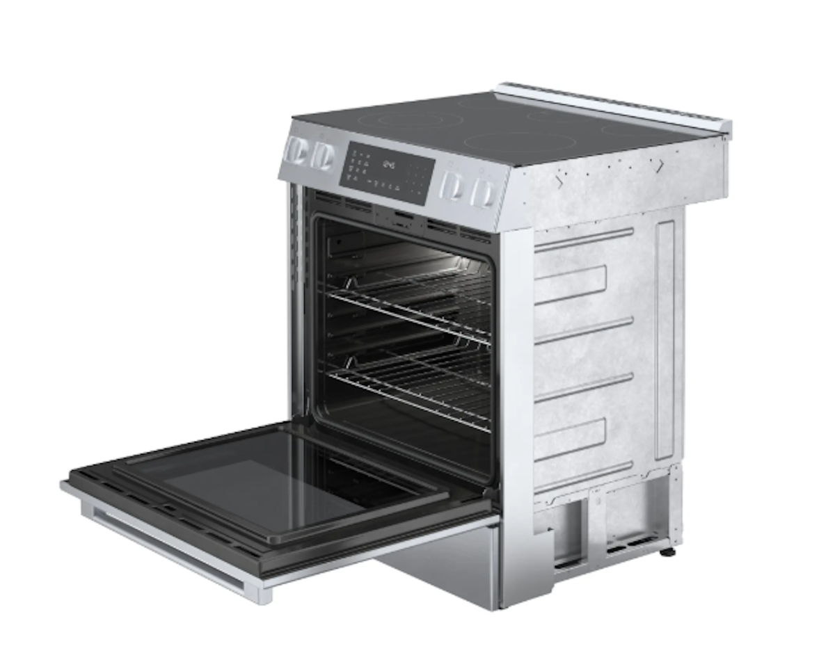 Bosch-800 Series, Electric Slide-In Range, Stainless Steel, Us