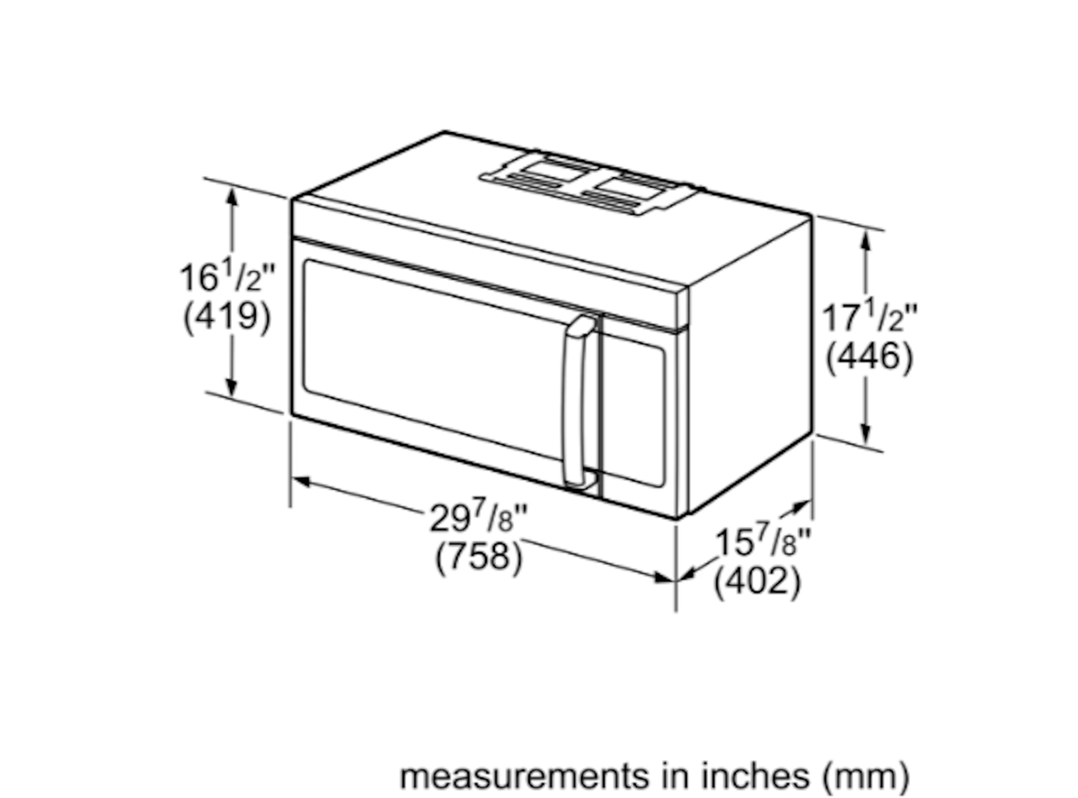 Bosch-800 Series, Otr Convection Microwave, Bss (Replaced Hmv8044U, Nov '24)
