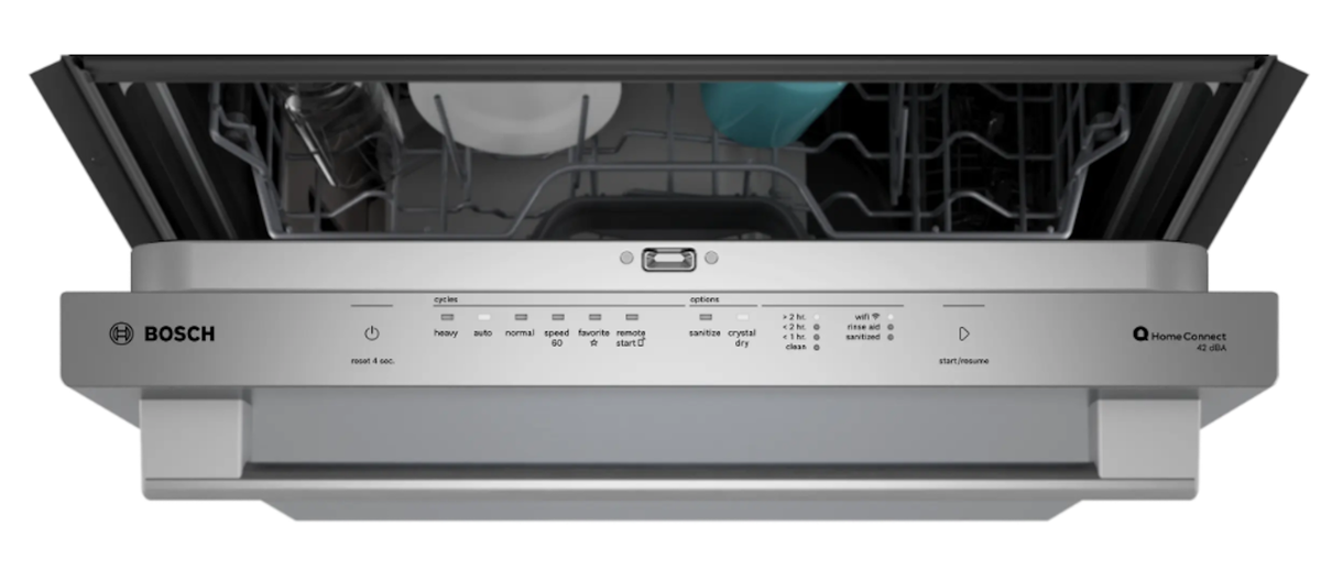 Bosch-800 Standard Bar Hndl, 42 Dba, Infolight, Crystaldry - Ss - (Launched Apr '25)