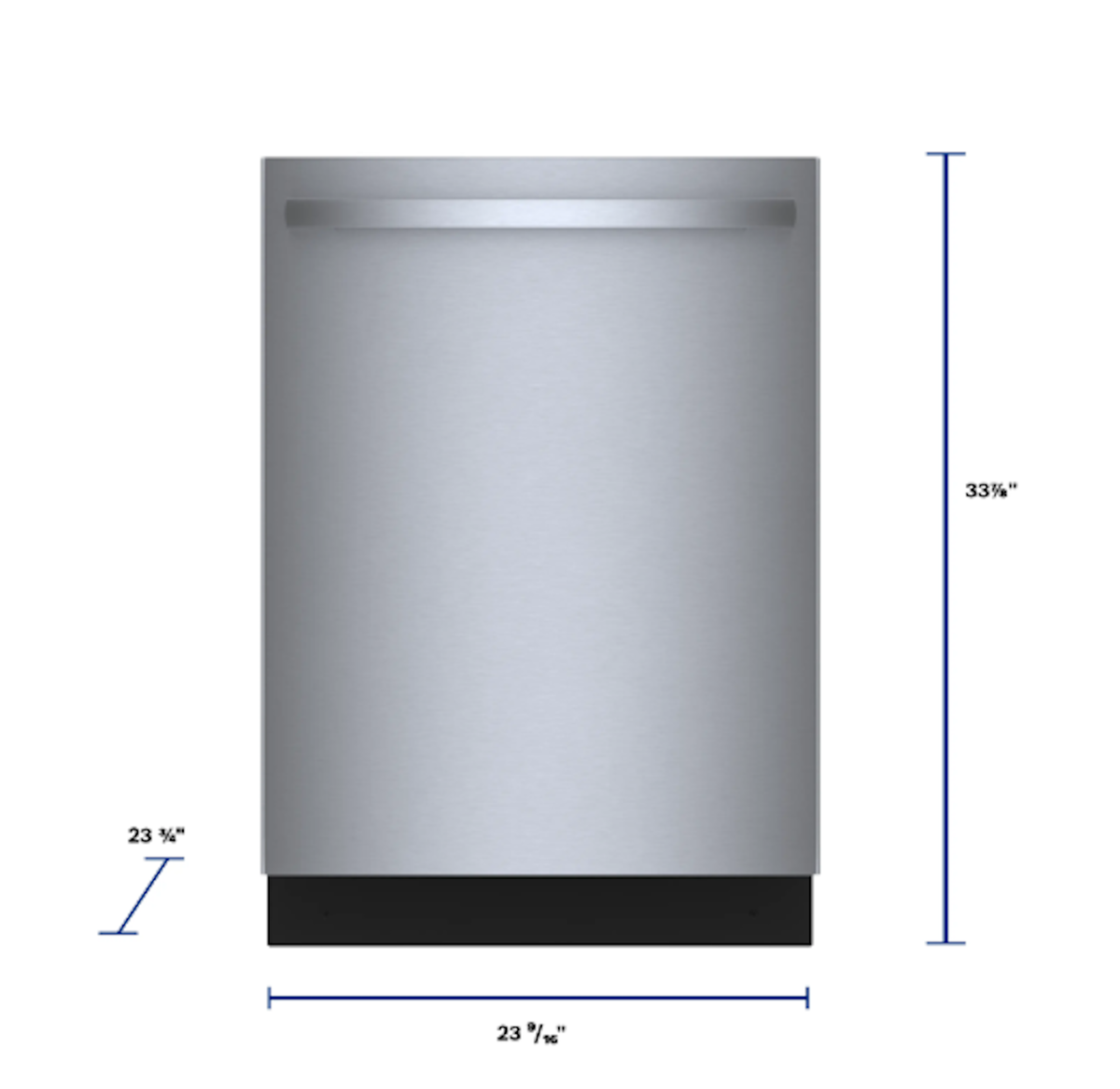 Bosch-800 Standard Bar Hndl, 42 Dba, Infolight, Crystaldry - Ss - (Launched Apr '25)