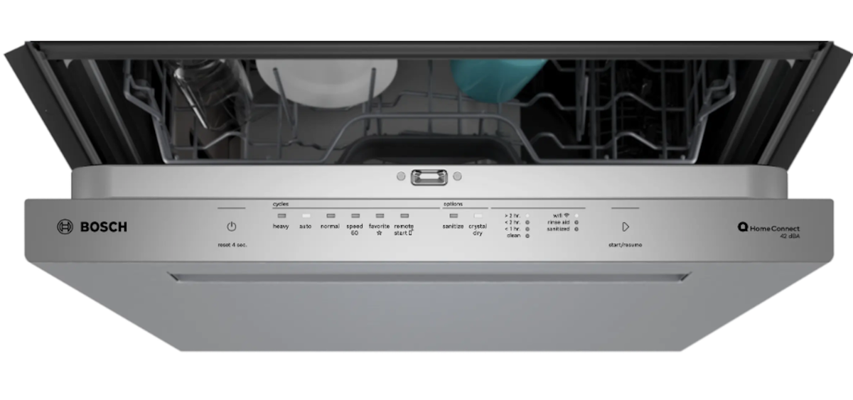 Bosch-800 Standard Pckt Hndl, 42 Dba, Infolight, Crystaldry - Ss - (Launched Apr '25)