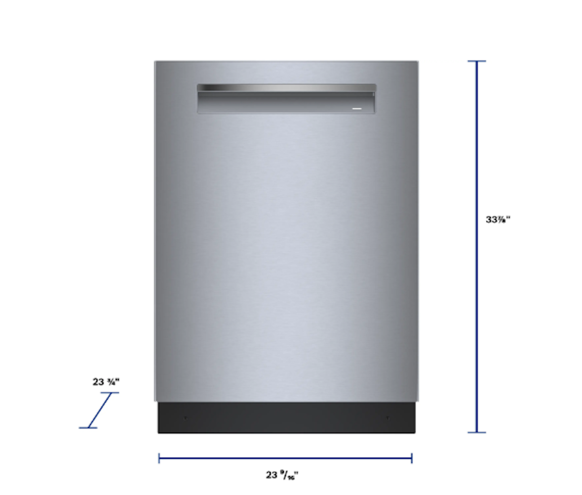 Bosch-800 Standard Pckt Hndl, 42 Dba, Infolight, Crystaldry - Ss - (Launched Apr '25)