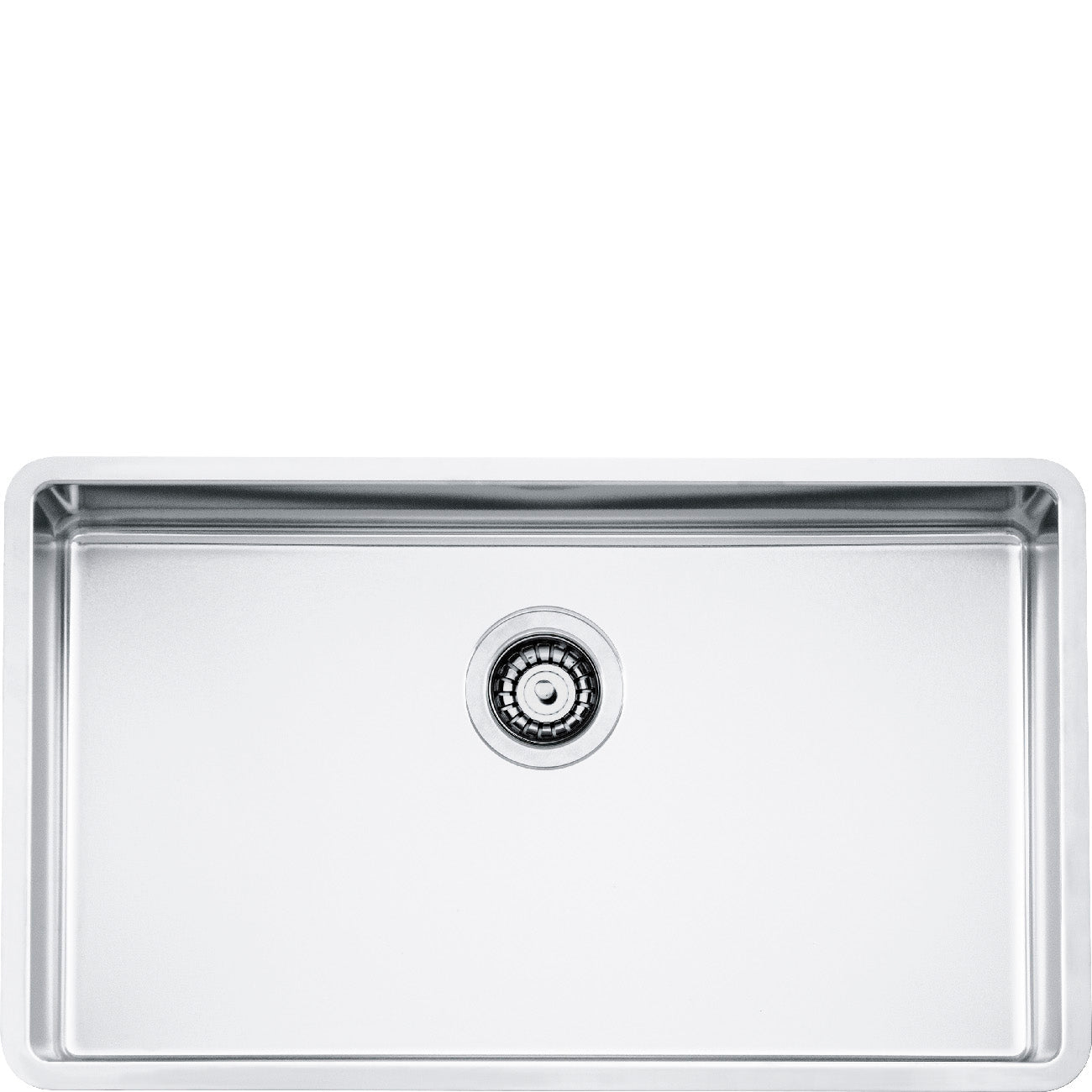 SMEG - Fregadero Bajo Cubierta de 71 cm Mira - Acero Inoxidable image 0