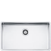 SMEG - Fregadero Bajo Cubierta de 71 cm Mira - Acero Inoxidable image 0