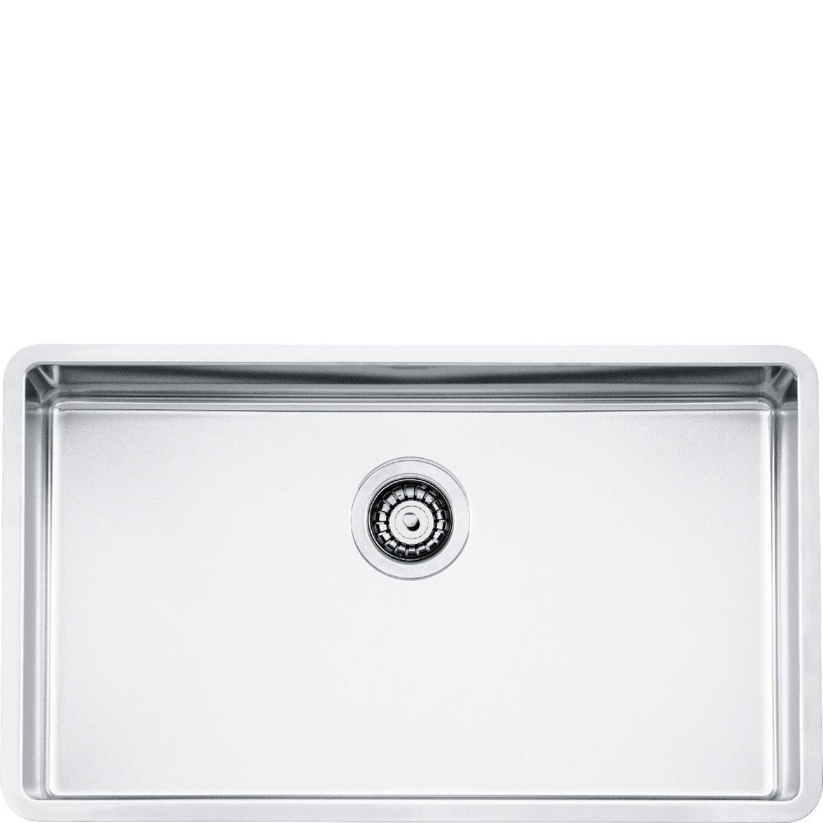 SMEG - Fregadero Bajo Cubierta de 71 cm Mira - Acero Inoxidable image 0