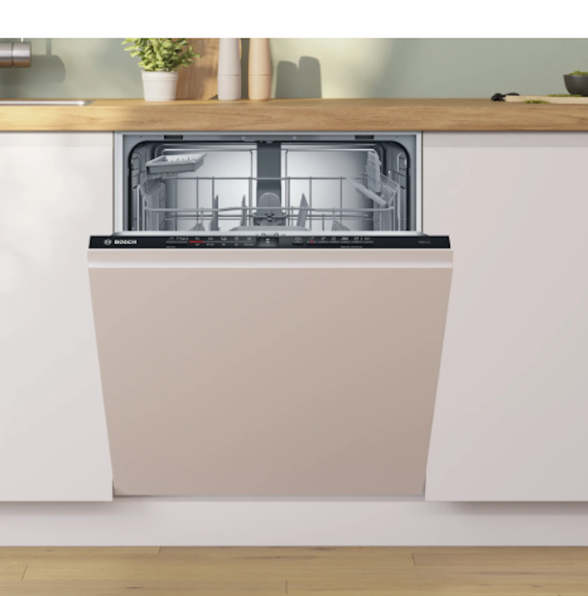 Bosch-81,5 Cm × 59,8 Cm × 55 Cm / 220–240 V / 50–60 Hz / 10 A / Capa 13 / 46 Db / Clase E / Ecosilence Drive, Aquastop, Home Connect, Speedperfect+, Extradry, Detección All‑In‑1.