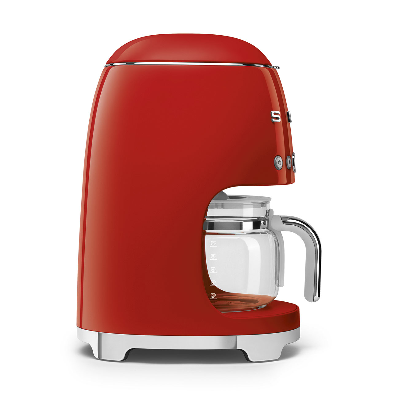 SMEG - Cafetera de Filtro Estilo Retro 50's - Rojo image 3