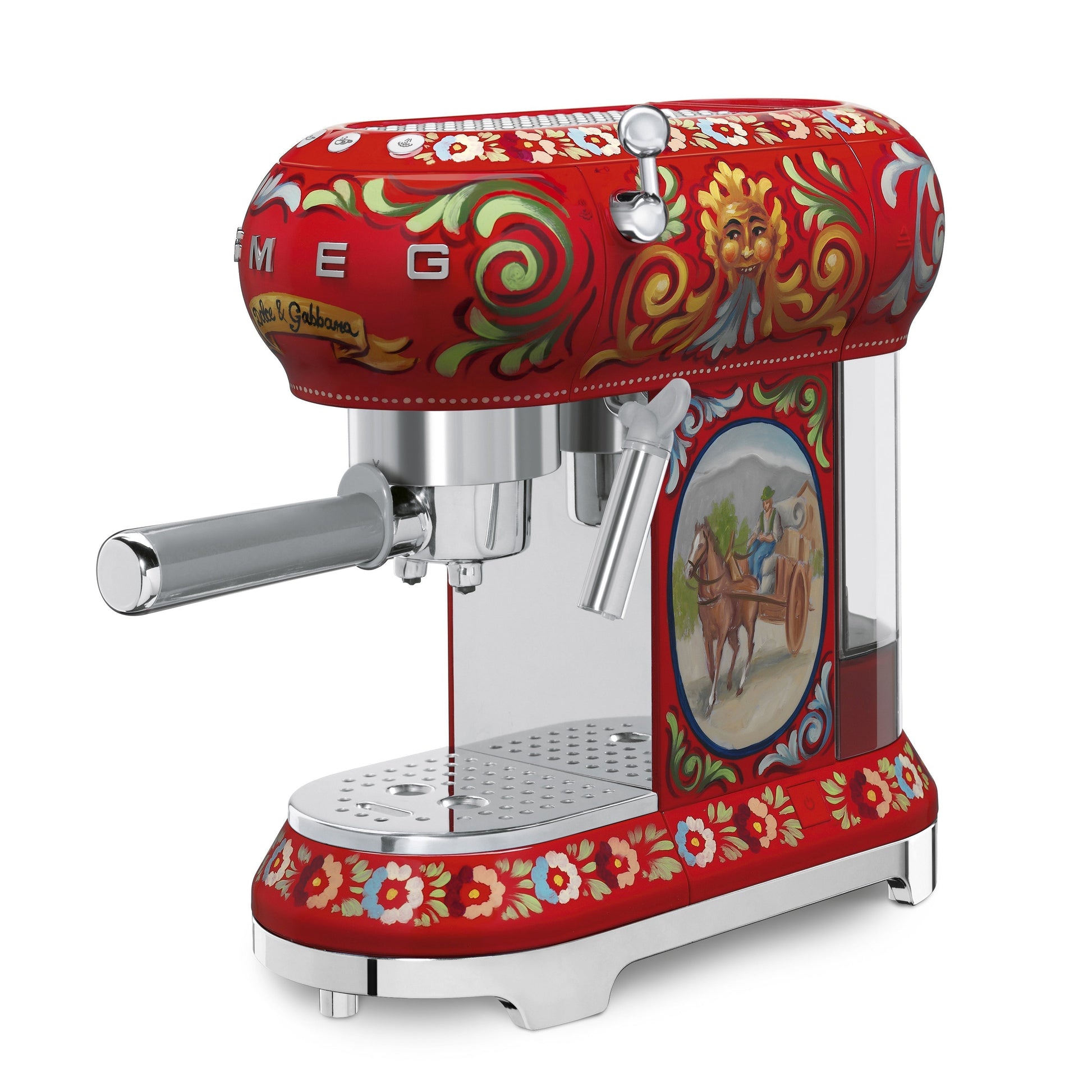SMEG - Máquina de Espresso Estilo Retro Dolce Gabbana image 0