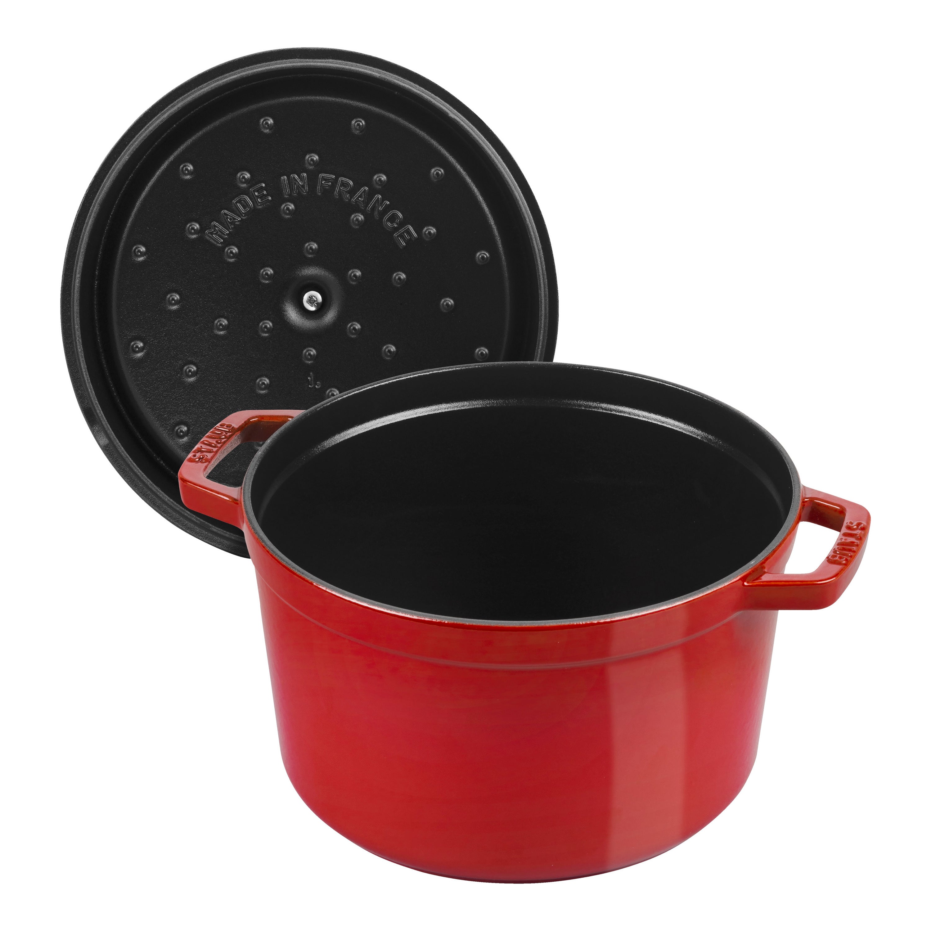 STAUB - Cocotte Redonda de 24cm en Color Cereza image 4