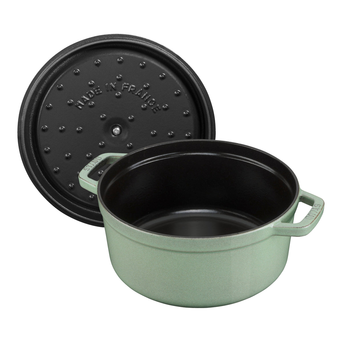 STAUB - Cocotte Redonda de 28cm en Verde Salvia image 4