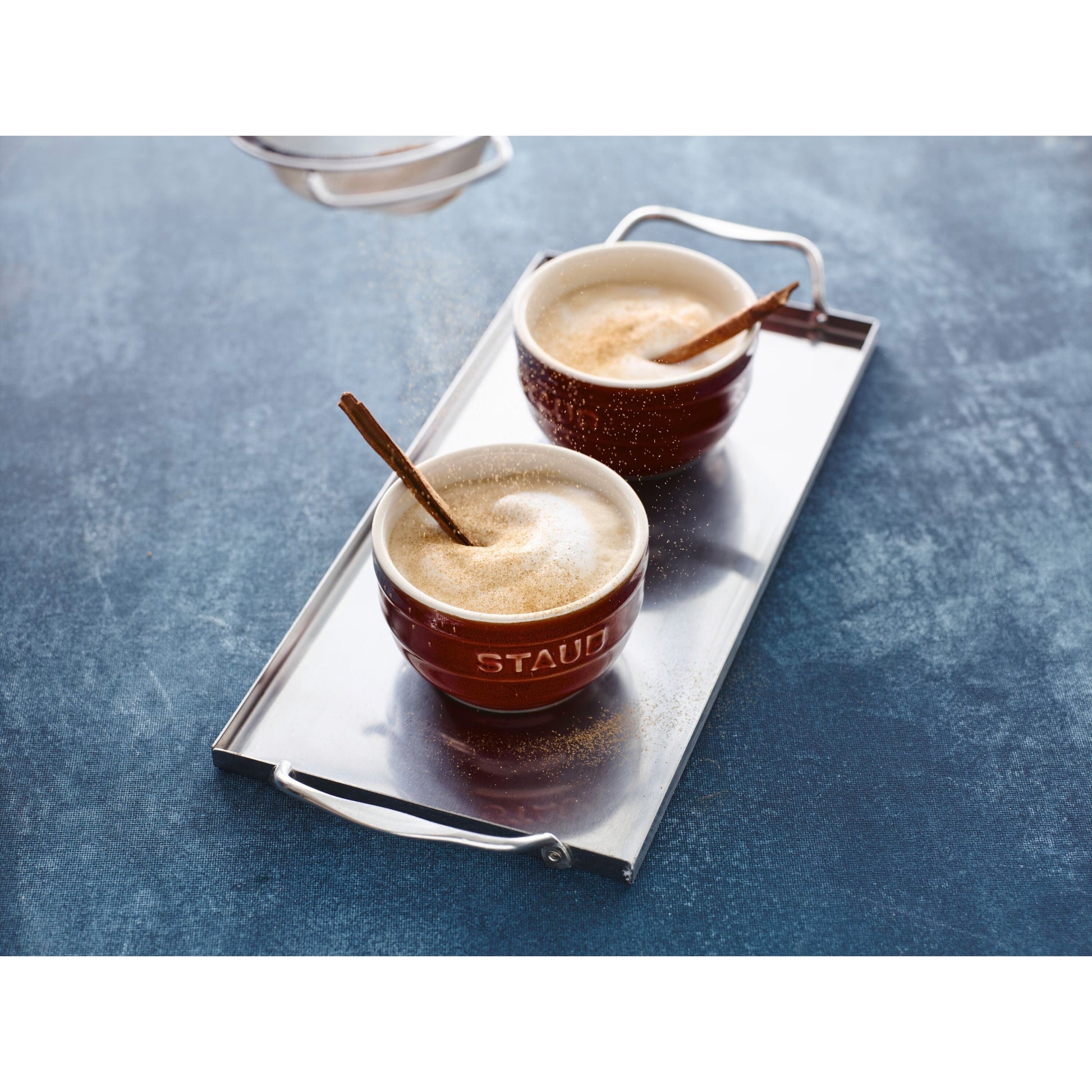 STAUB - Mini Cocotte de 10cm de Cerámica Redonda en Cobre Antiguo image 2