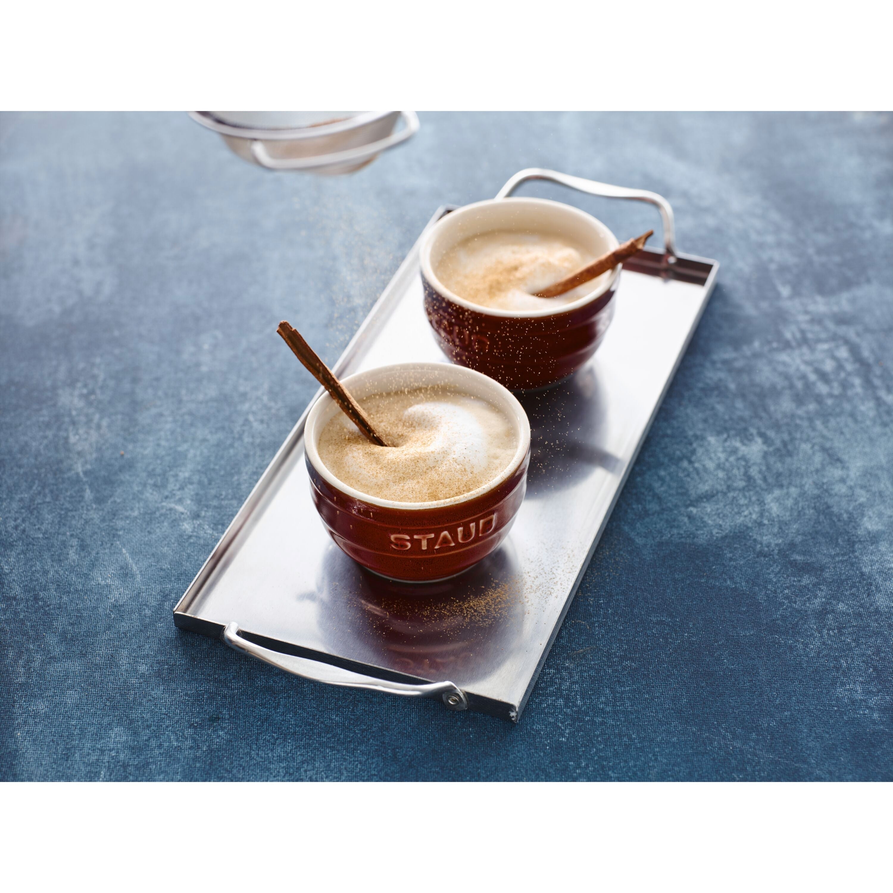 STAUB - Mini Cocotte de 10cm de Cerámica Redonda en Cobre Antiguo image 2