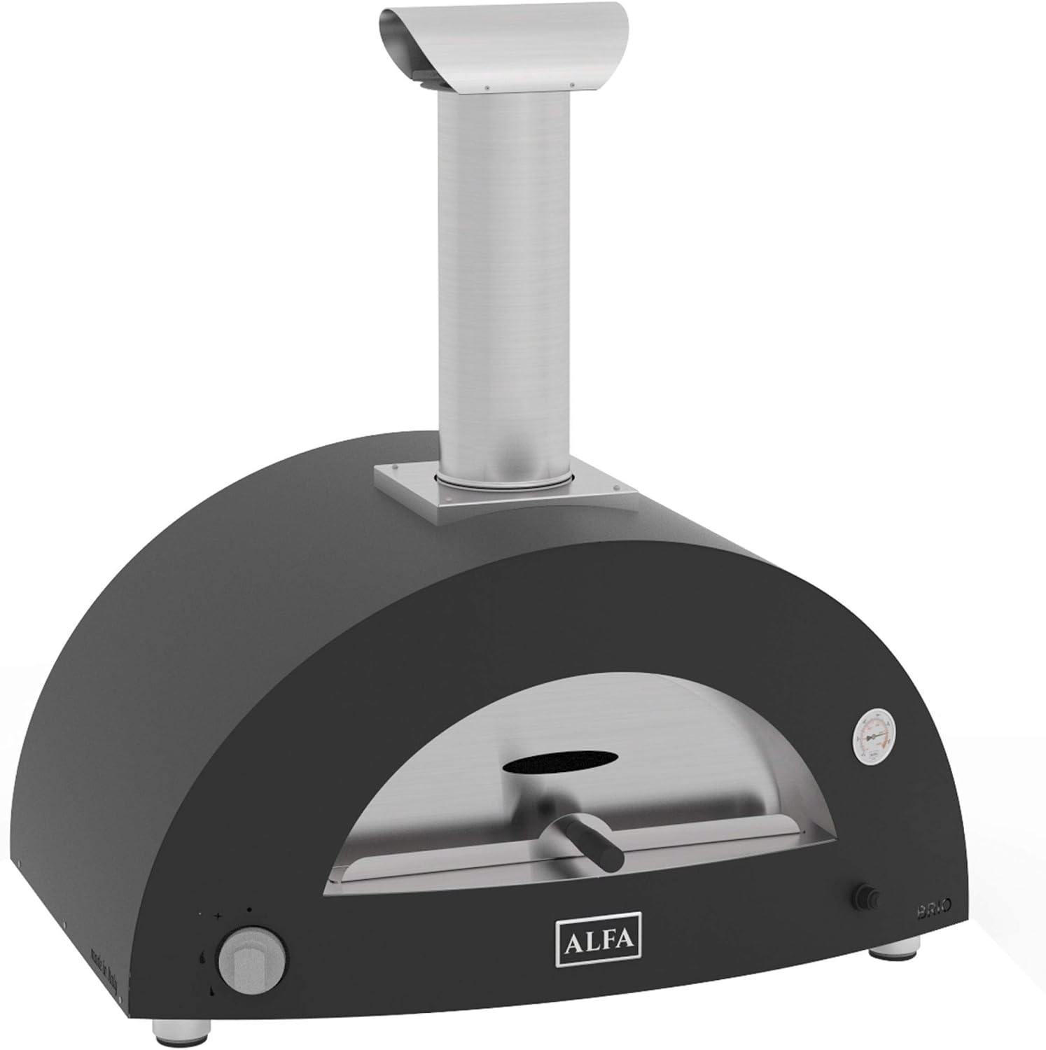 ALFA FORNI - Horno de Gas Plata y Negro image 1