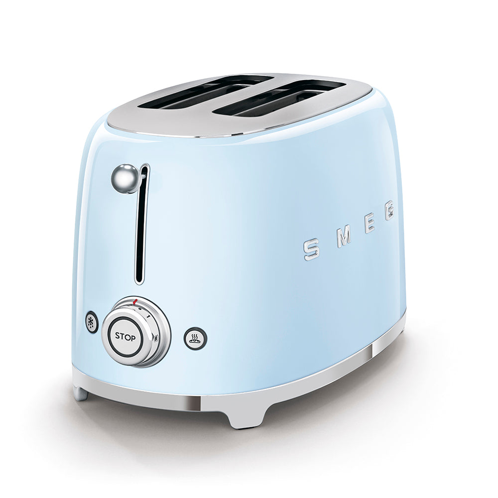 SMEG - Tostadora Estilo Retro 50's - 2 Rebanadas - Azul Pastel image 1