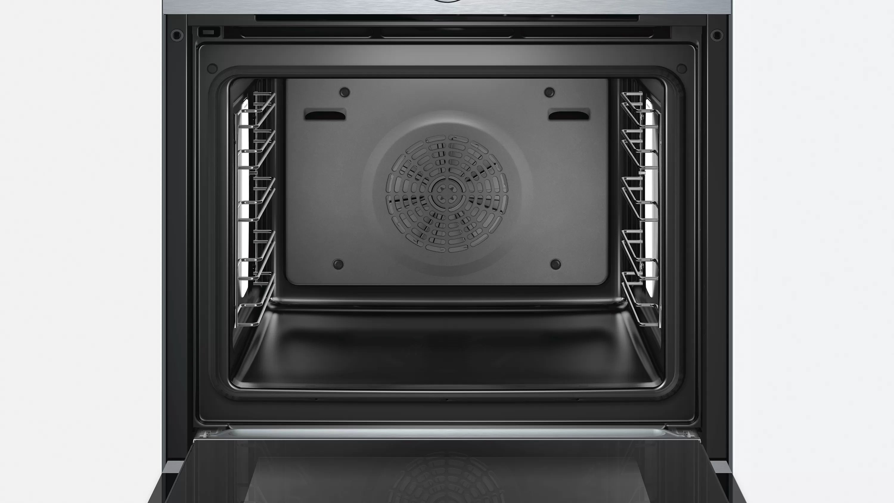 BOSCH - Horno de Vapor Serie 8 de 60 cm - Acero Inoxidable con Cristal Negro image 1