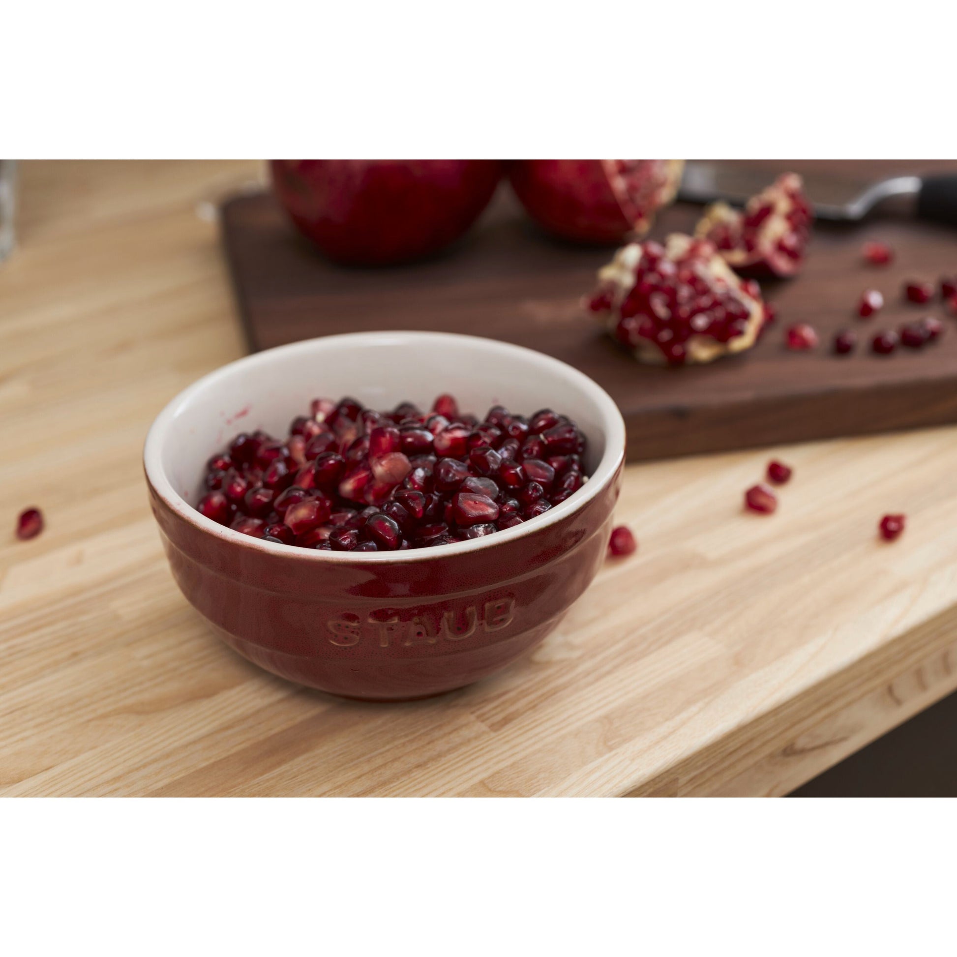 STAUB - Mini Cocotte de 10cm de Cerámica Redonda en Cobre Antiguo image 1