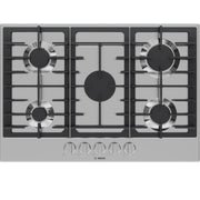 BOSCH – Placa de Gas 30" Serie 300 – 5 Quemadores, Acero inoxidable image 0