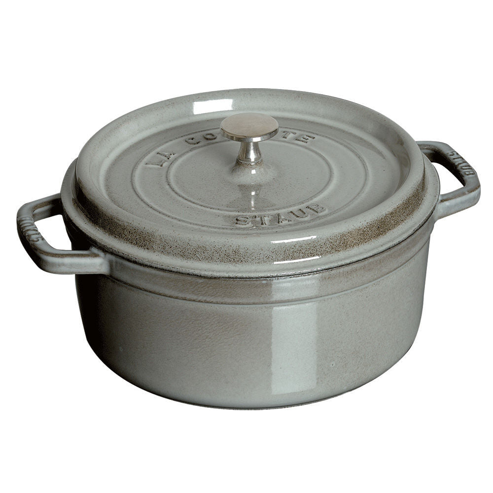 STAUB - Cocotte redonda - 22 cm - Gris grafito image 0