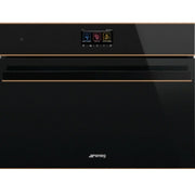 SMEG - Horno Combi de Microondas Dolce Stil Novo de 60cm/24" - Negro/Cobre image 0