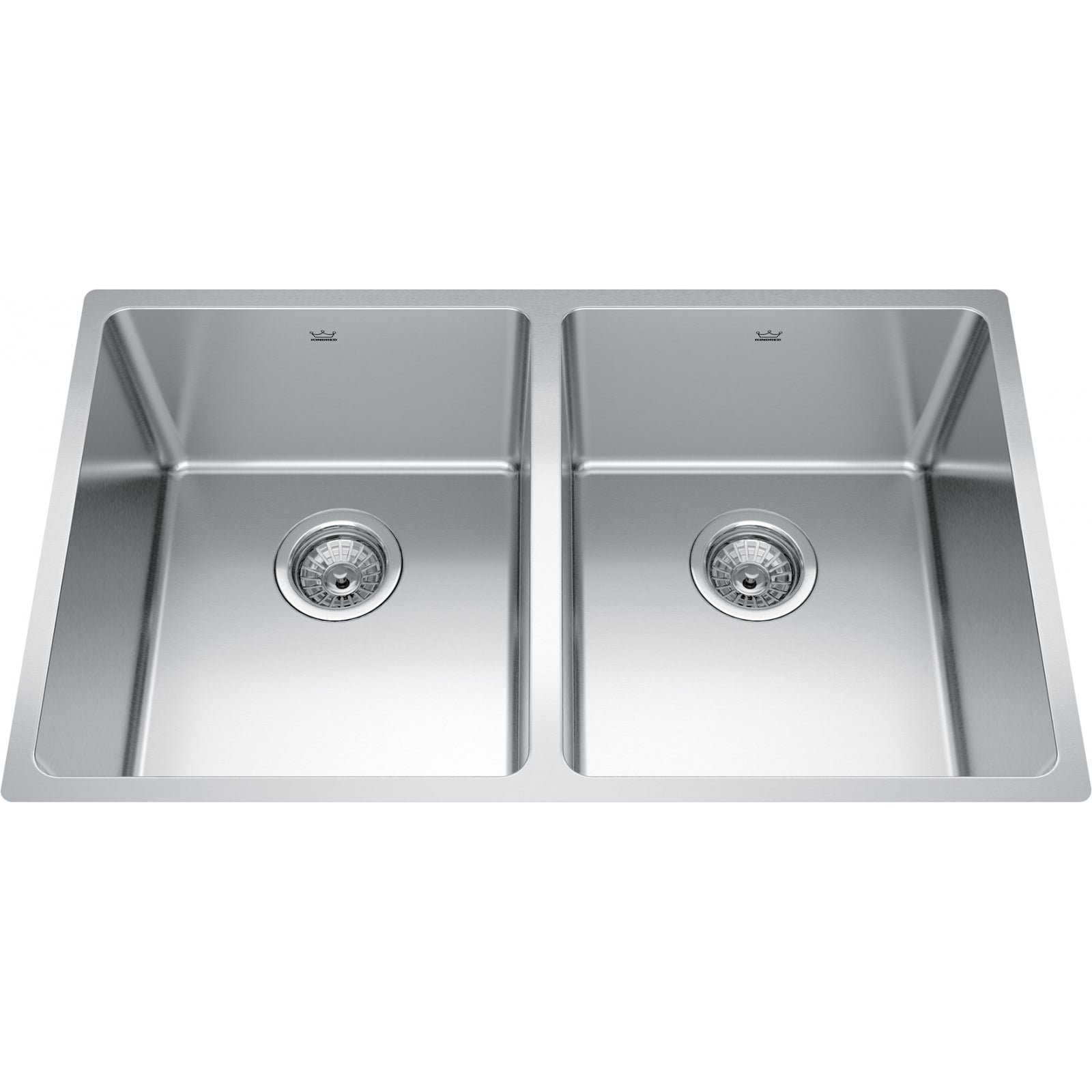 KINDRED - Fregadero de Doble Cubeta de Montaje Bajo BROOKMORE image 0