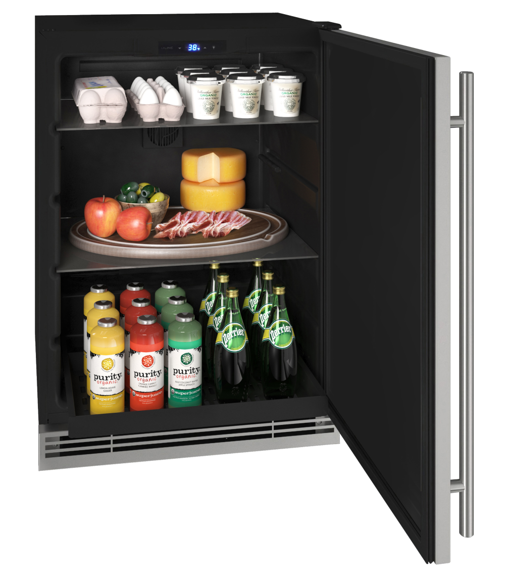 U-LINE - Refrigerador de 24" con Bisagra Reversible en Acero Inoxidable, 115V image 2