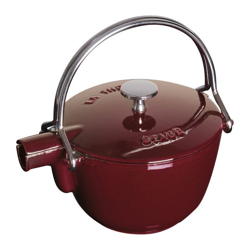 STAUB - Tetera redonda - 16,5 cm - Rojo granadina image 0