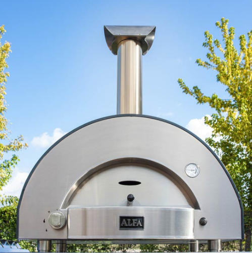 Alfa Forni-Alfa - Classico 2 Pizze Oven - Gas Ng - Ardesia Grey
