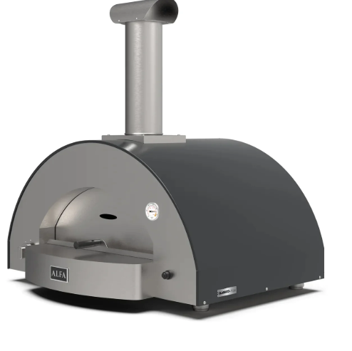 Alfa Forni-Alfa - Classico 2 Pizze Oven - Gas Lp - Ardesia Grey