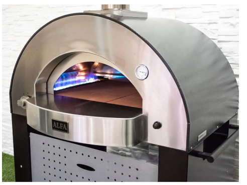 Alfa Forni-Alfa - Classico 2 Pizze Oven - Gas Lp - Ardesia Grey